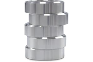 Annbey Bisquette Savers For Bradley Upgrade Version Wood Spacer Aluminum Pucks (5Pcs)