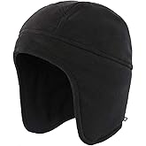 Home Prefer Mens Womens Warm Fleece Beanie Earflap Winter Hat Outdoor Winter Cap