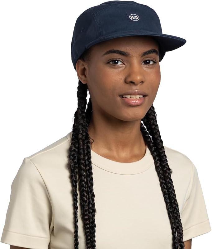 ®| Gorra 5 Panel Venture Flexible, UPF50, Ligera, Comoda, Lavable, Pequeños exploradores Talla única Azul
