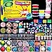 HSETIY DIY Slime kit Supplies-6 Cloud Slime,6 Clear Slime ,3 Jelly Cube,5 Unicorn,55 Glitter,4 Magic Clay with DIY Slime Tool and Slime Box