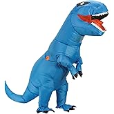 TO.BE.NO.1 Towards The First inflatable dinosaur costume adult, T-Rex Dinosaur Costume Adults Funny Cosplay Halloween