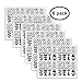 Scribble Stickers 6 Pack (600 Stickers)