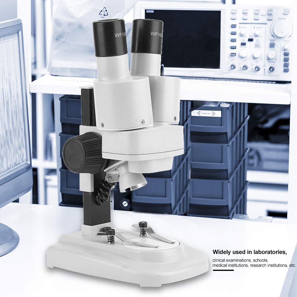 Compound Lab 10X Binocular Microscope Students Educational