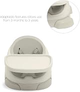 Mamas & Papas Baby Bug Booster Seat for Dining with Tray Clay view 3