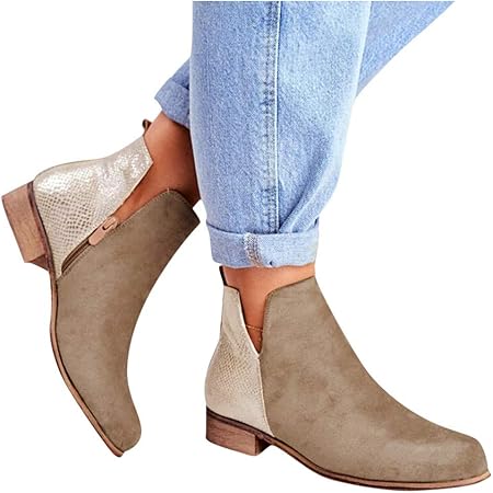 leopard western booties