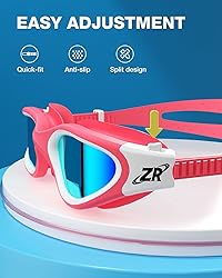 ZIONOR Kids Swim Goggles, 2 Packs G1MINI Polarized