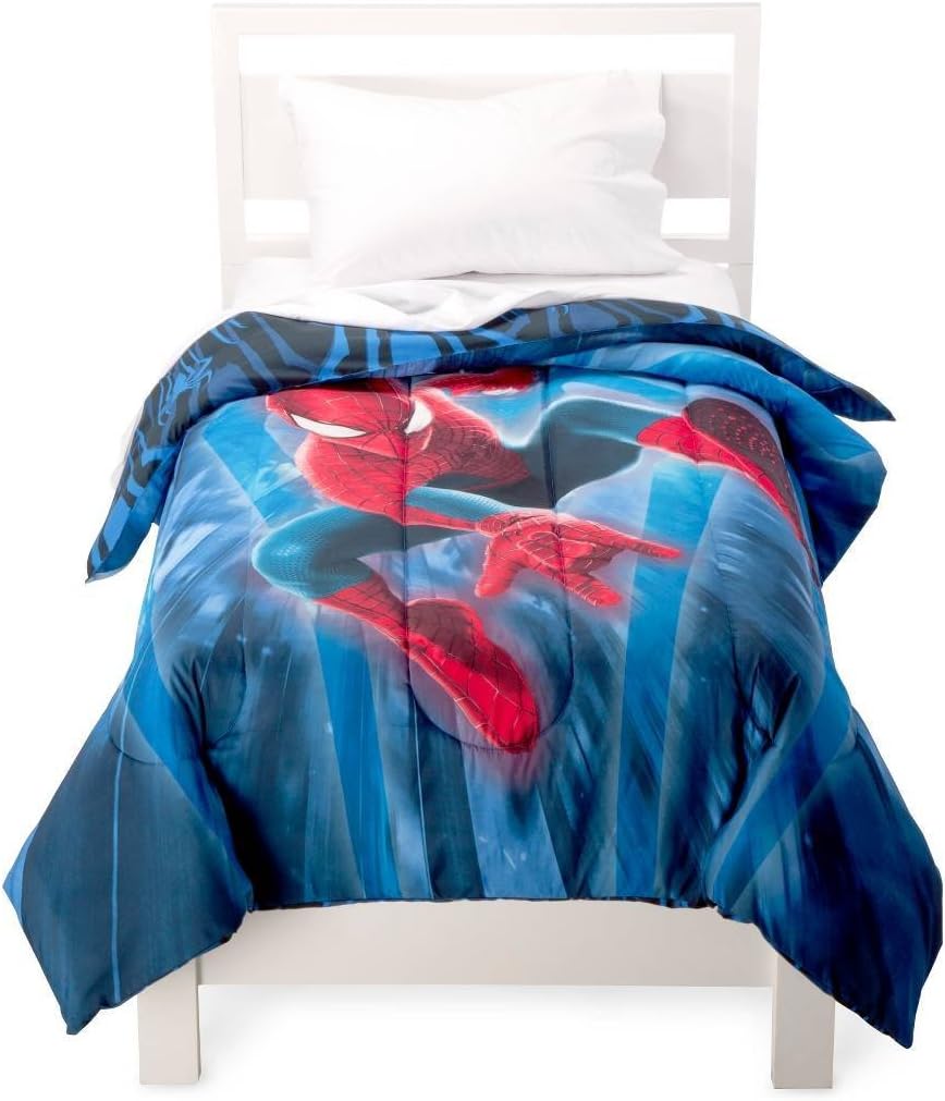 Marvel Reversible Spiderman Twin Comforter Reviews Bed In A Bag Bed Bath Macy S