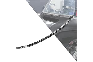 HDBUBALUS Motorcycle CNC Slot Track Styling Windshield Trim Fit for Harley 2014-2023 Touring Electra Glide Street Glide Ultra