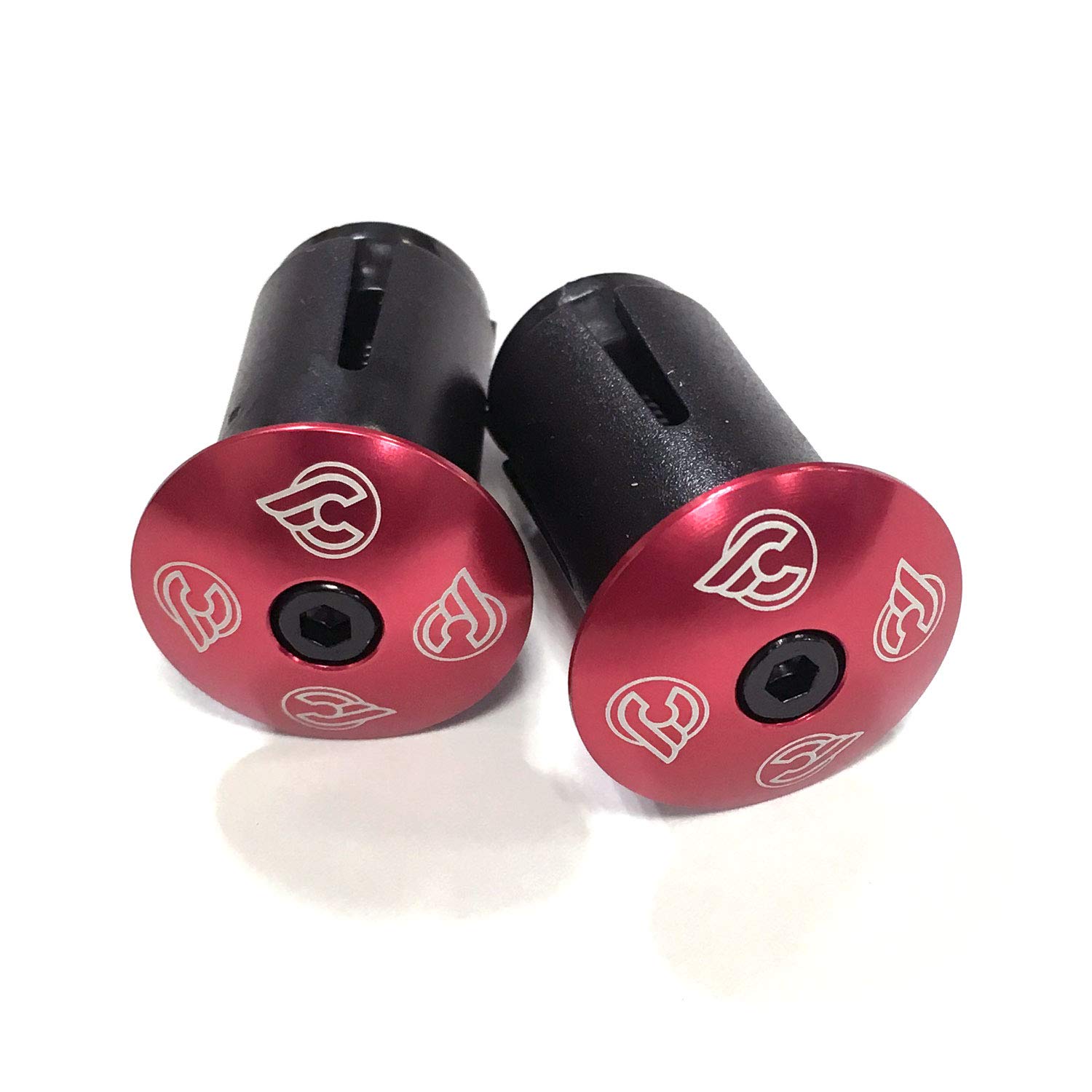 Cinelli Bar End Expander Plugs, Red, Universal