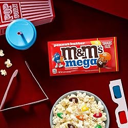 M&M'S Peanut Butter Chocolate Candy, Full Size 2.83