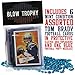 Tom Brady Football Card Bundle, Set of 6 Assorted Tampa Bay Buccaneers New England Patriots and Michigan Wolverines Football Cards of Quarterback Super Bowl Champion Protected by Sleeve and Toploader
