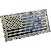 American Flag IR Patch AOR2 NWU Type III 2-1/8x4 Hook &amp; Loop USA FlagdME