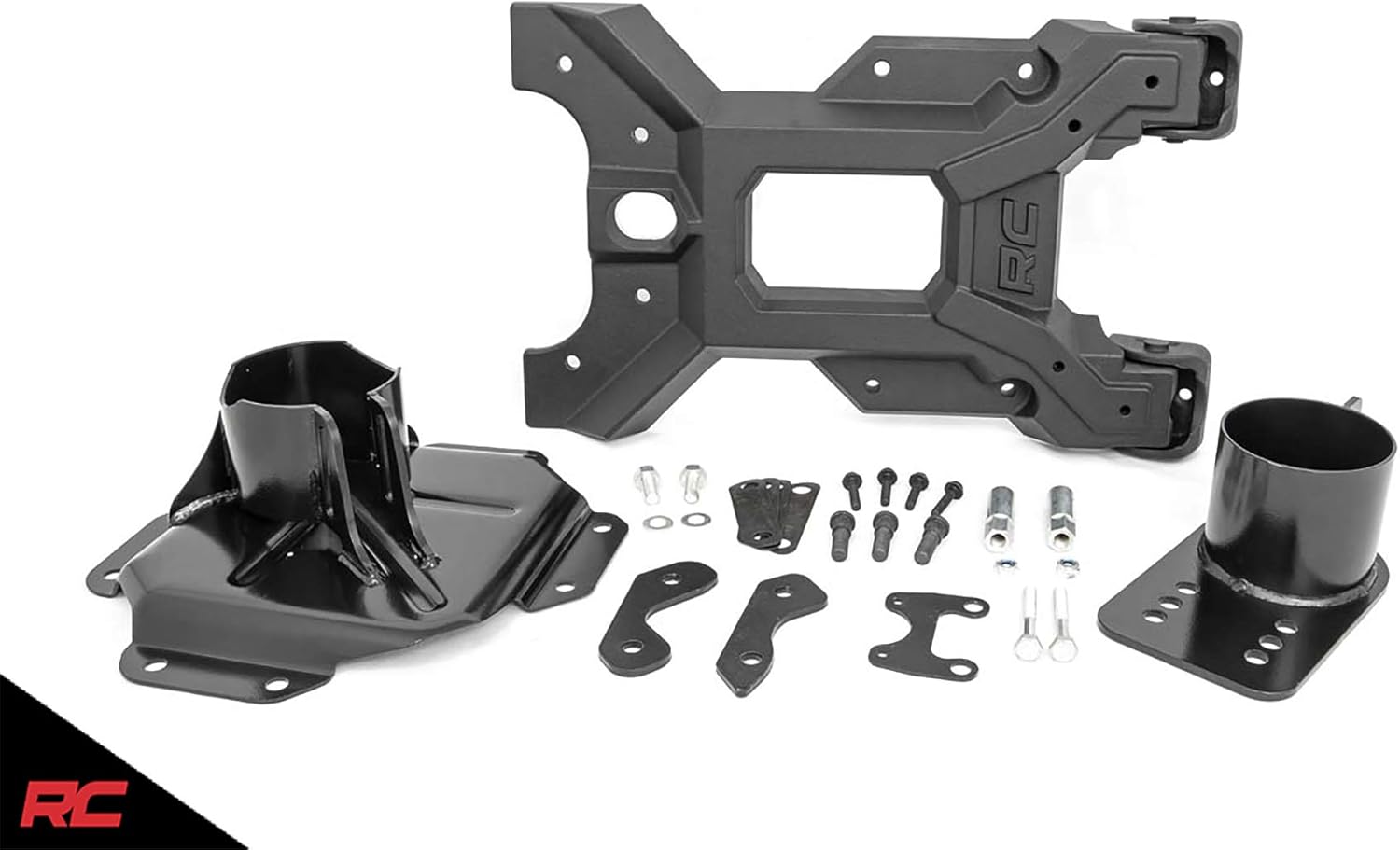 Exterior Accessories Rough Country HD Tire Carrier Kit Compatible w