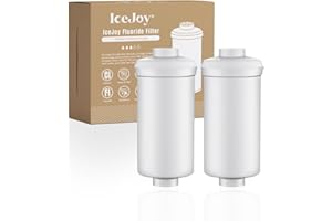 IceJoy 6-Stage Filtration Water Filters(Set of 2) for Water Filter System - Replacement for Berkey® PF-2® Fluoride Filters, Berkey® and Other Gravity Water Filter System, NSF/ANSI 42 Certification