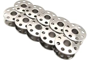 CKPSMS brand - #B9117-012-000W=270010W INDUSTRIAL SEWING MACHINE STEEL BOBBINS FIT FOR CONSEW JUKI BROTHER (10PCS)