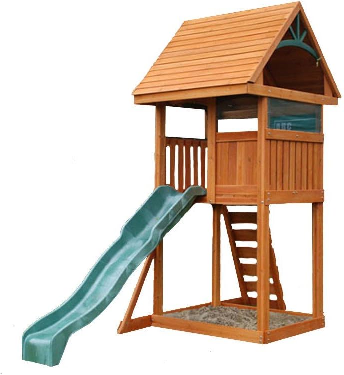 Wake Climbing Frame - Slide & Rock Wall Climbing Ladder