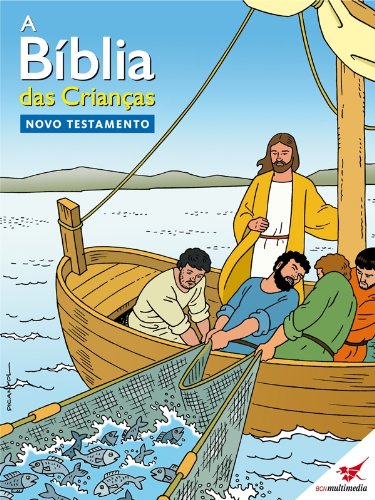 Livro A Bíblia das Crianças Quadrinhos Novo Testamento
