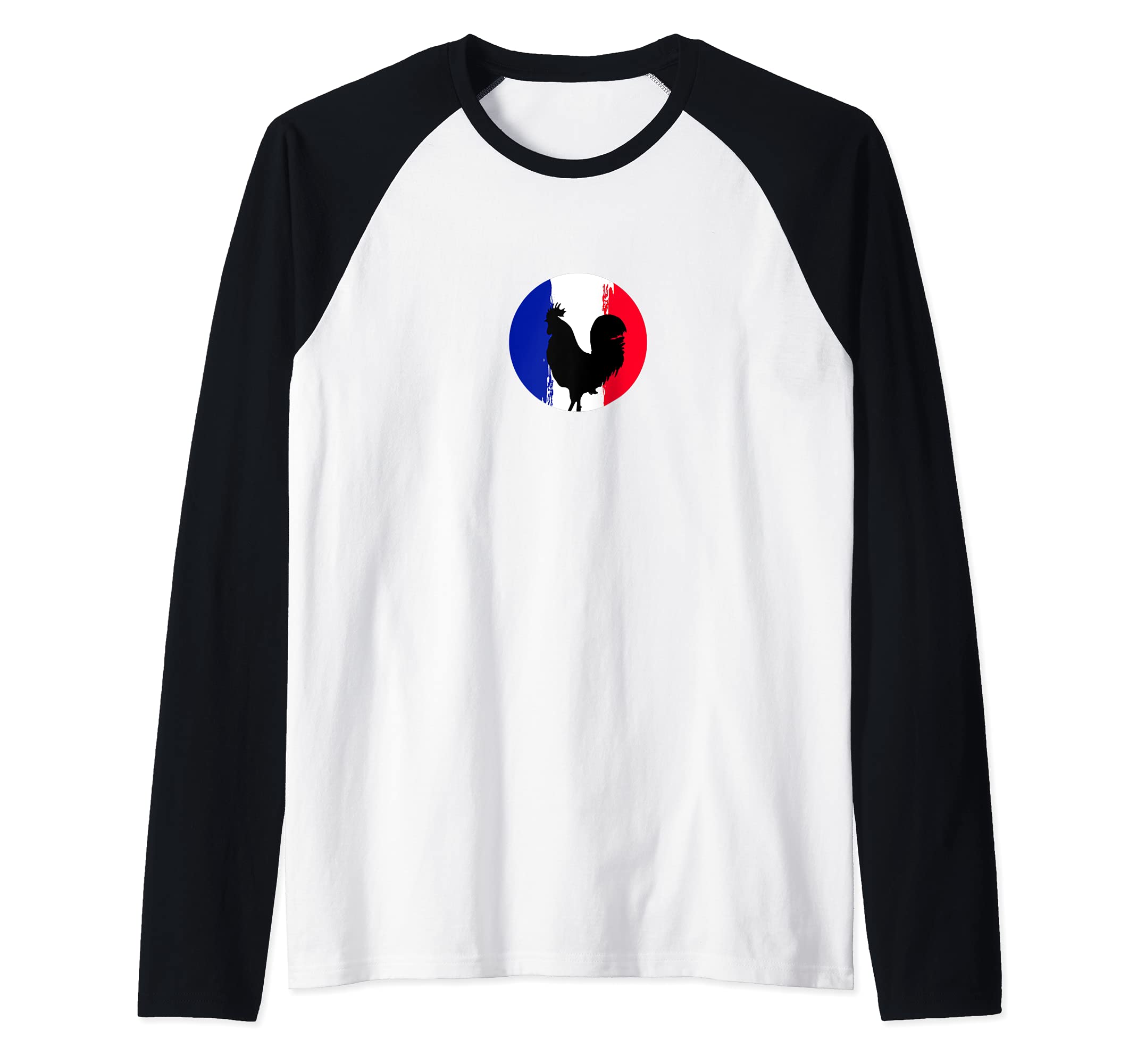 Flag France Raglan Baseball Tee