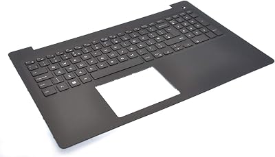 Dell Inspiron 15 5570 5575 UK QWERTY Keyboard Palmrest Assembly 2DDJX R0G9T