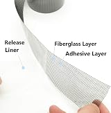 SouFace Fiberglass Window Screen Repair Tape Patch Anti-Insect Fly Bug Door view 4