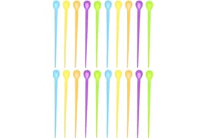 Kichvoe 180PCS Perming Needles Plastic Roller Pick Hair Roller Pins Hair Curler Roller Pin for Hair Curling Styling -Random C