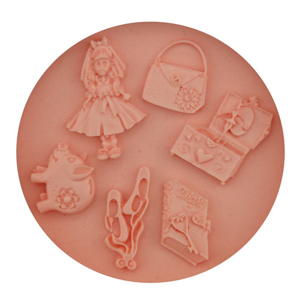 Girls Handbag Silicone Cake Mould Fondant Sugar Craft Chocolate