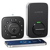 ULTRALOQ U-Bolt WiFi Smart Lock with Door Sensor, App Remote Access | Built in Wi-Fi Deadbolt Smart Locks for Front Door with App, Auto-Lock, Auto Unlock, Works with Alexa, Google, ANSI Grade 1