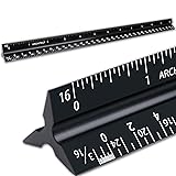 Zotemo 12 Inch Architectural Scale Ruler with