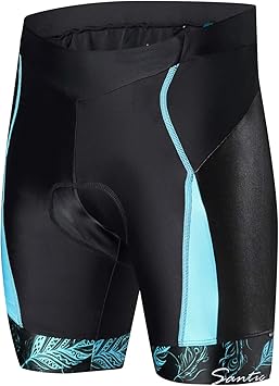 plus size padded bike capris