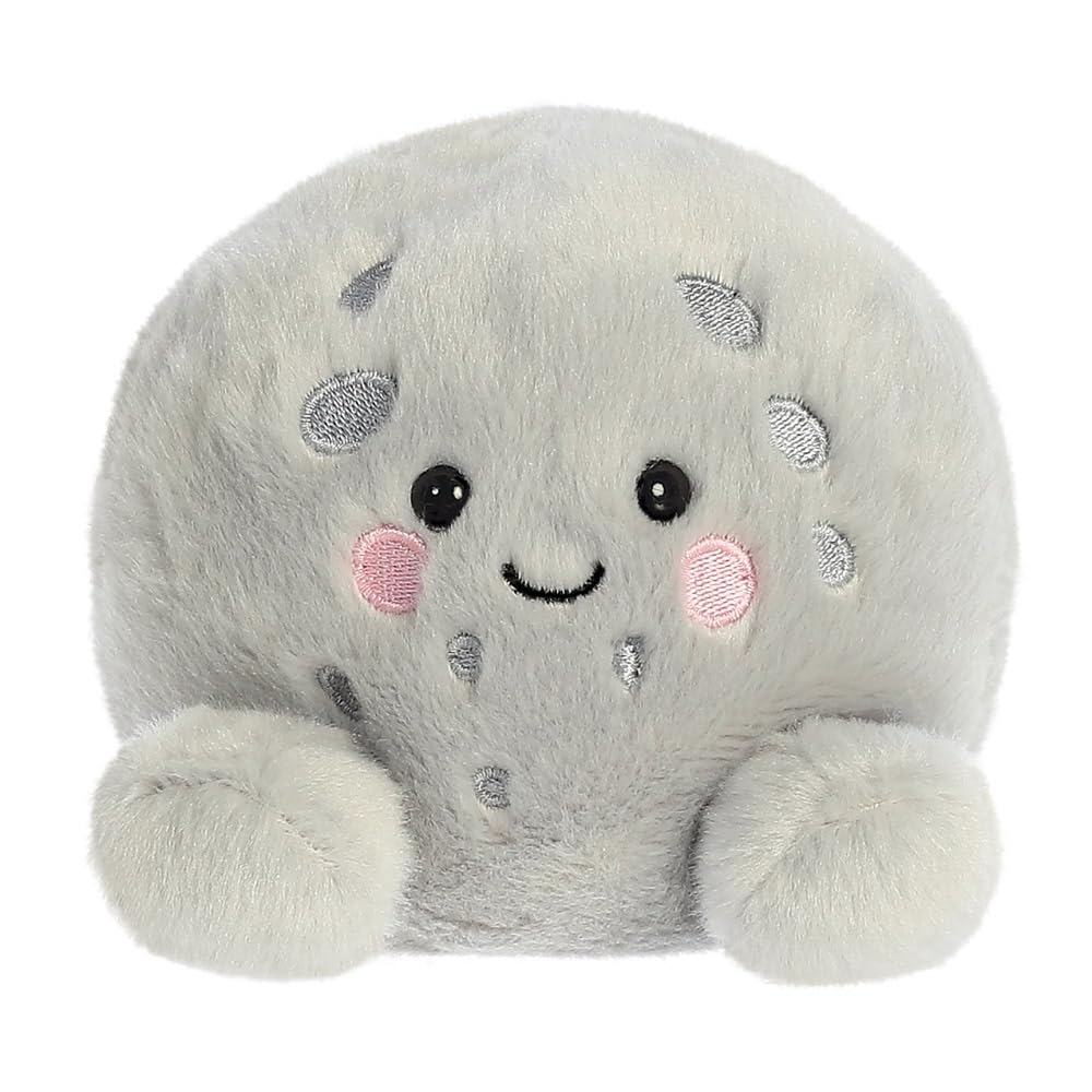 AURORA, 33782, Palm Pals Celene Moon 5In, Soft Toy, Grey
