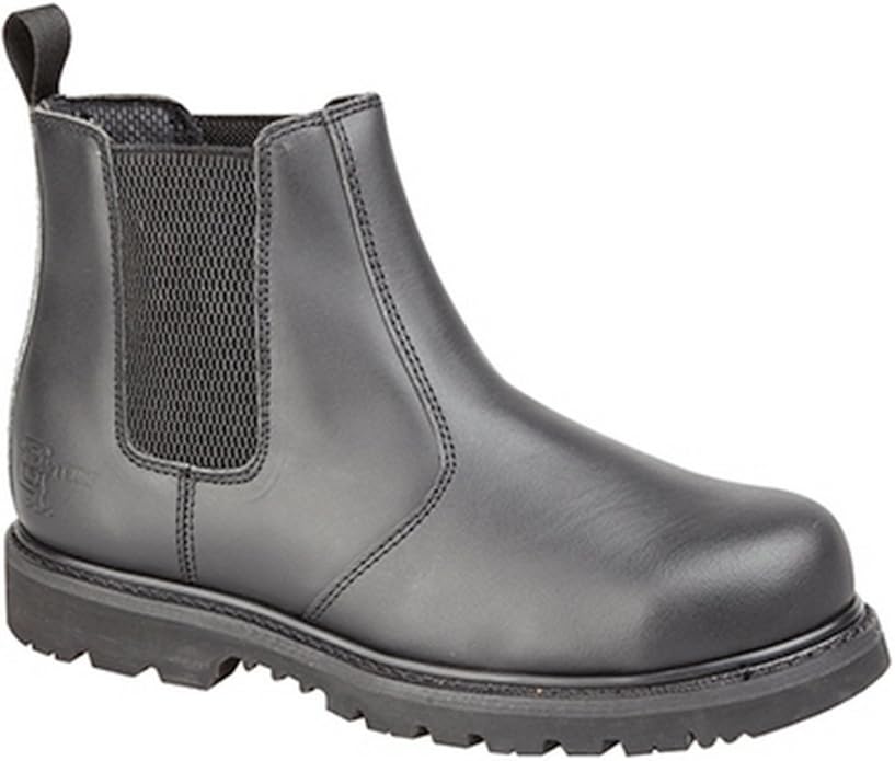 Grafters Safety Chelsea Boot Size 10 Black Amazon.co.uk Shoes & Bags