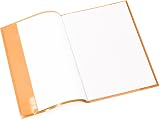 HERMA A4 Clear Exercise Book Cover Orange 7494 PVC Free Plastic view 2