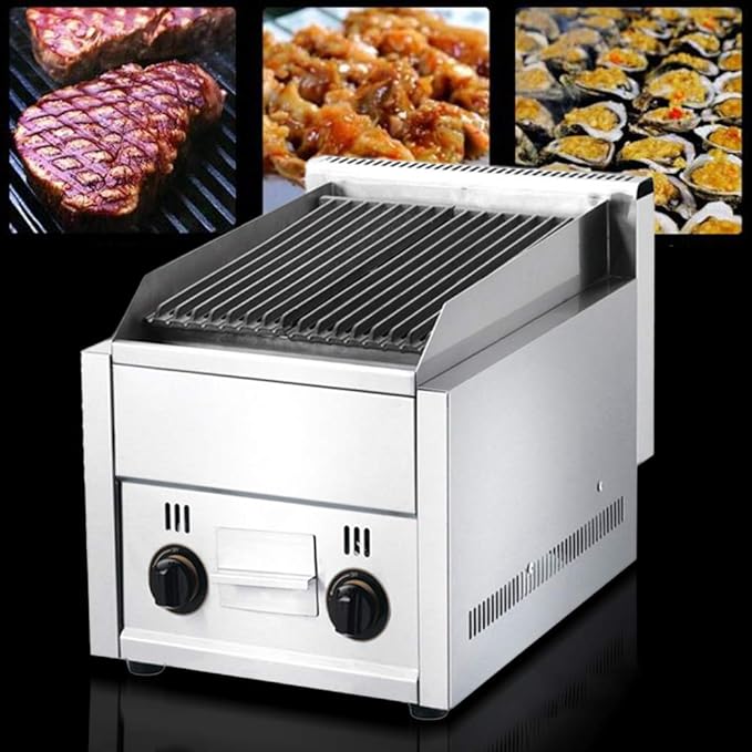 DYRABREST Commercial Gas Grill Stainless Steel Grill BBQ