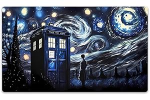 Vwcqtcg Doctor W Trading Card Game MTG Playmat TCG CCG Mat Duel Mat Free Bag