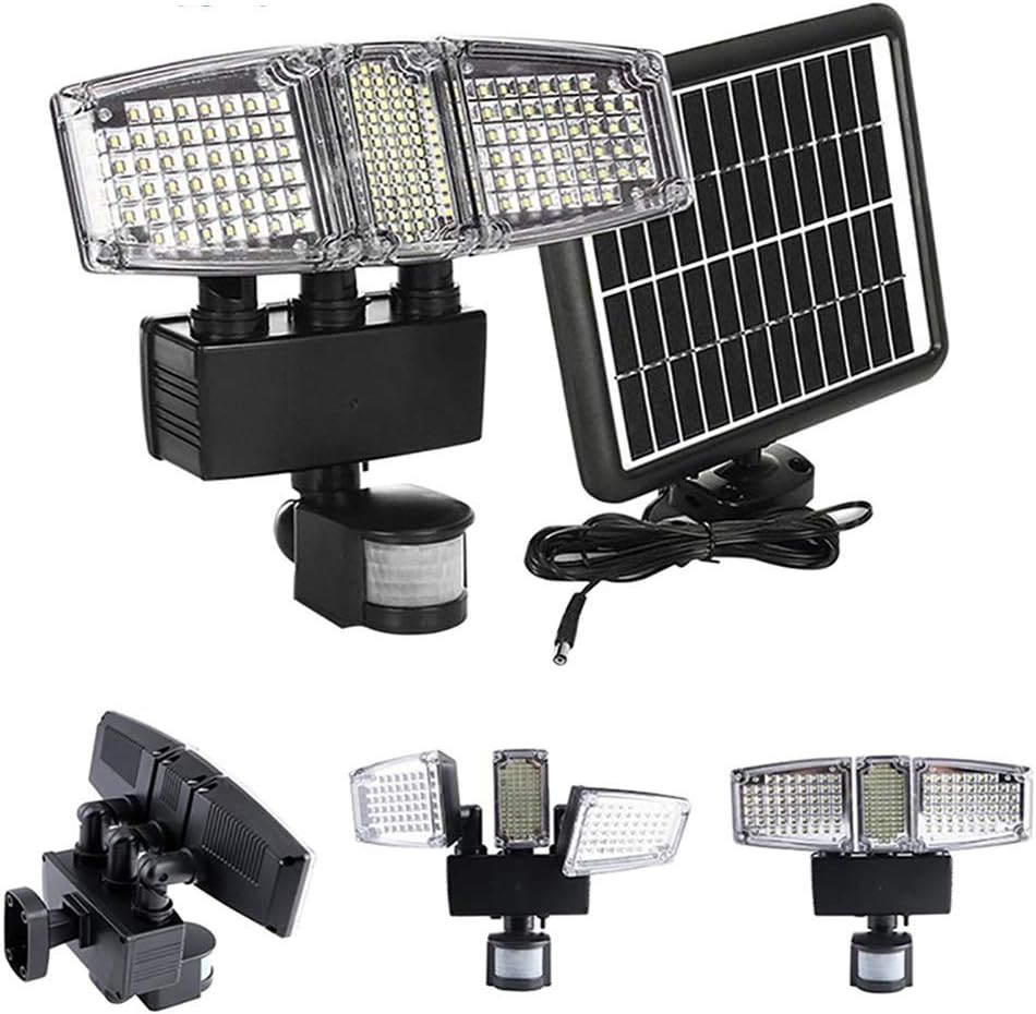 Patio Luz Solar Exterior Lámpara Solar para Jardín 650 Lúmenes Camino