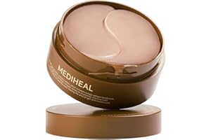 MEDIHEAL Collagen Eye Patches - Retinol Collagen Eye Mask For Dry Eyes With Collagen, Retinol, Niaciamide and Glutathione - P