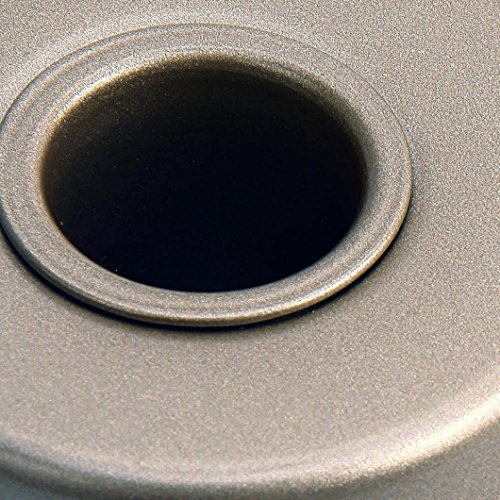 ManxiVoo Cake Baking mold Classic Nonstick Chiffon Bakeware mold Carbon Steel Fluted Cake Baking Pan Tool (Carbon Steel) - Thumbnail 5