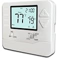 Heagstat H721 Non-Programmable Heat Pump Thermostat – 2 Heat / 1 Cool, Large Display