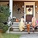 Giant Spider, 6.6 ft/78 in Fake Hairy Halloween Spider, Extra Large Decoration for Outdoor or Indoor, Yard Home Shop Decor, Spooky Tarantula (Black)