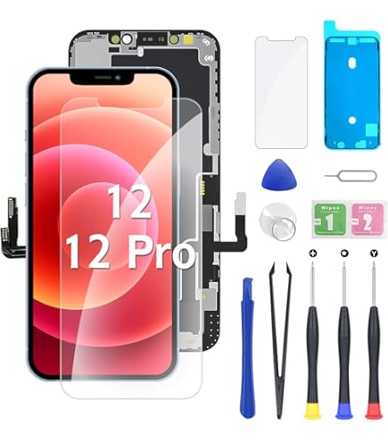 Amazon.com: LEAFE for iPhone 12/12 Pro Screen Replacement