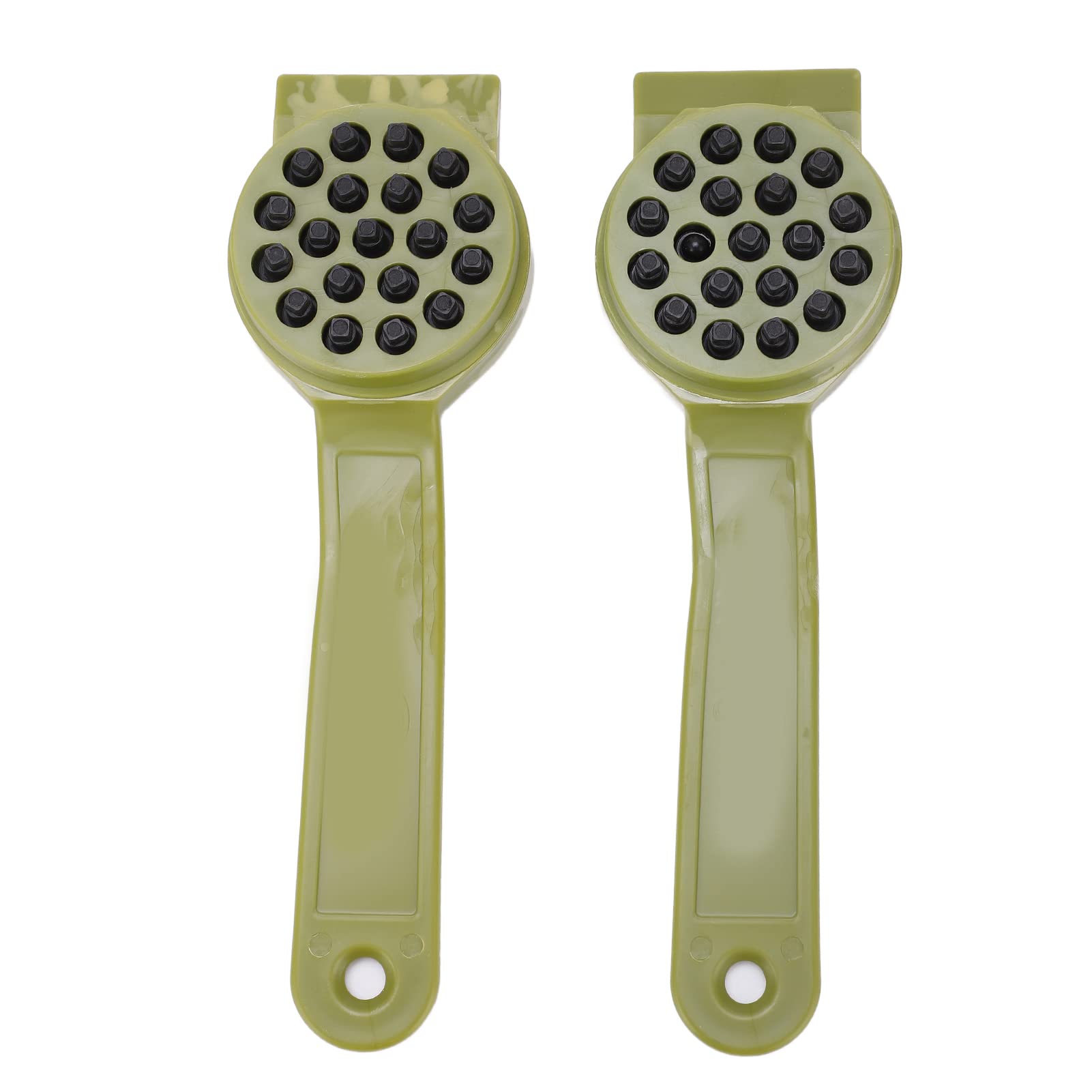 Buachois Fish Scaler, Fish Skin Brush Scraping,Plastic Fish Scaler Brush,Fishing Scale Brush,Efficient Fish Descaler Tool Fish Scraper for Chef and Home Cooks