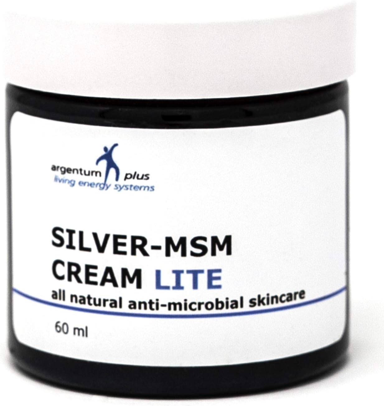 argentum plus - Silver-MSM Face Cream Non-Fragranced 60 ml, 60 ml (Pack of 1)