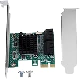 ASHATA PCI-E to SATA 3.0 6G Controller Card 4 Port Rear Adapter for Windows view 8