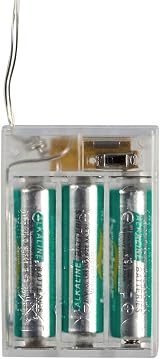 Lights4fun Set of 6 Battery Operated Fairy Lights with 20 Multicolour LEDs view 4