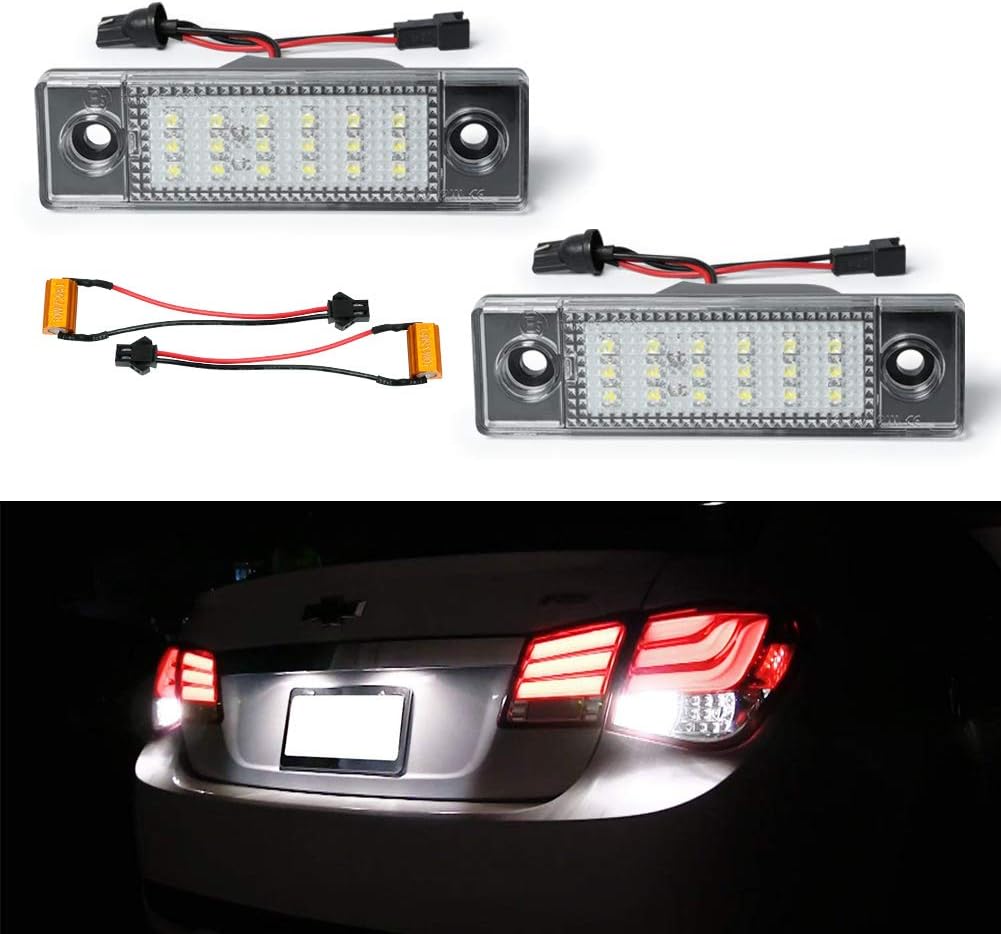 GemPro LED License Plate Light Assembly Replacement For