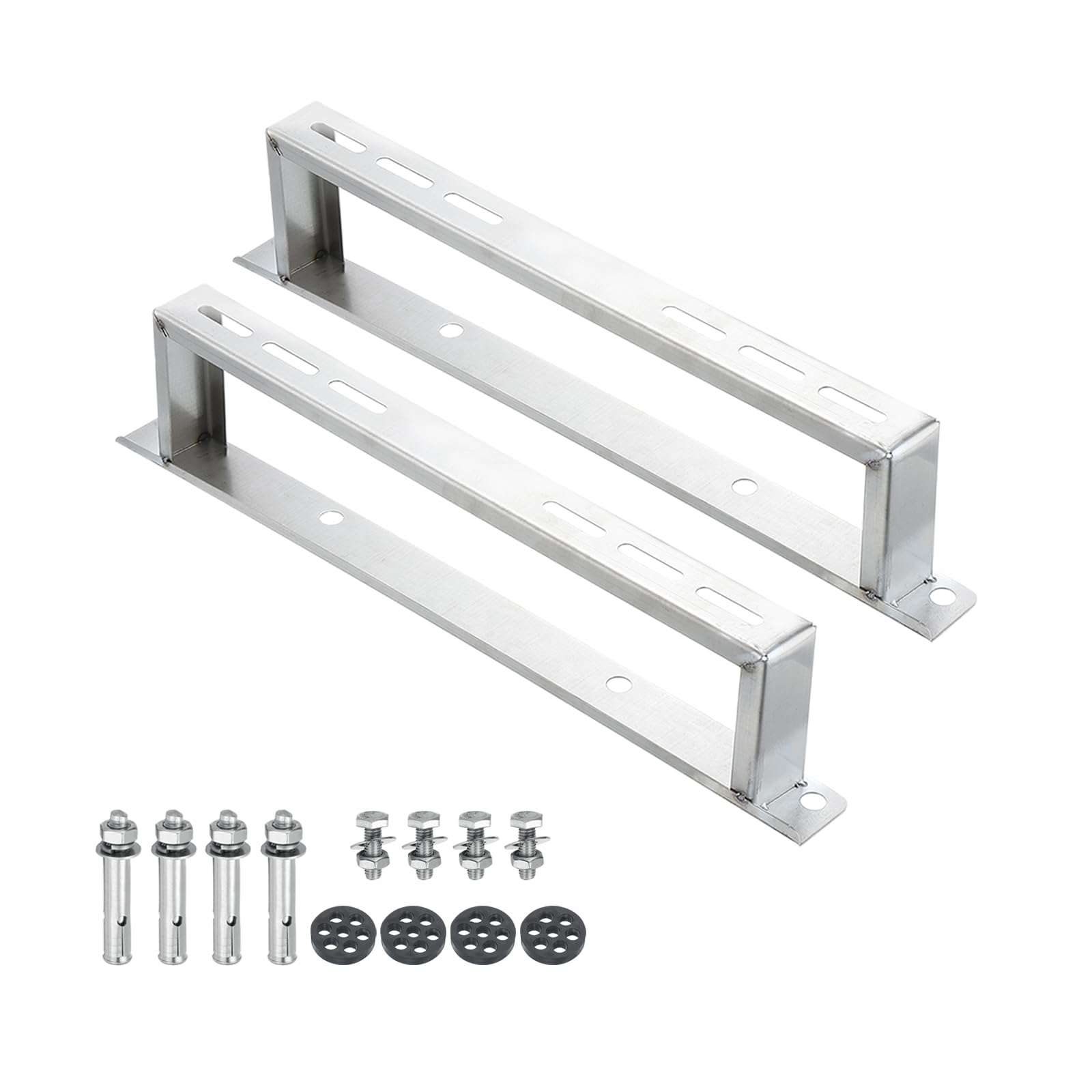 PATIKIL Ground Stand for Mini Split Air Conditioners, Air Conditioner Support Bracket Holder Base for 9000 to 24000 BTU Condenser AC Heat Pump System, 360lbs