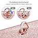 VEGO Case for Apple XS Max iPhone 6.5 inch,Glitter Case Bling Diamond Rhinestone with Kickstand Ring Grip for Girls Women Case for iPhone XS Max (Rosegold 6.5 inch)