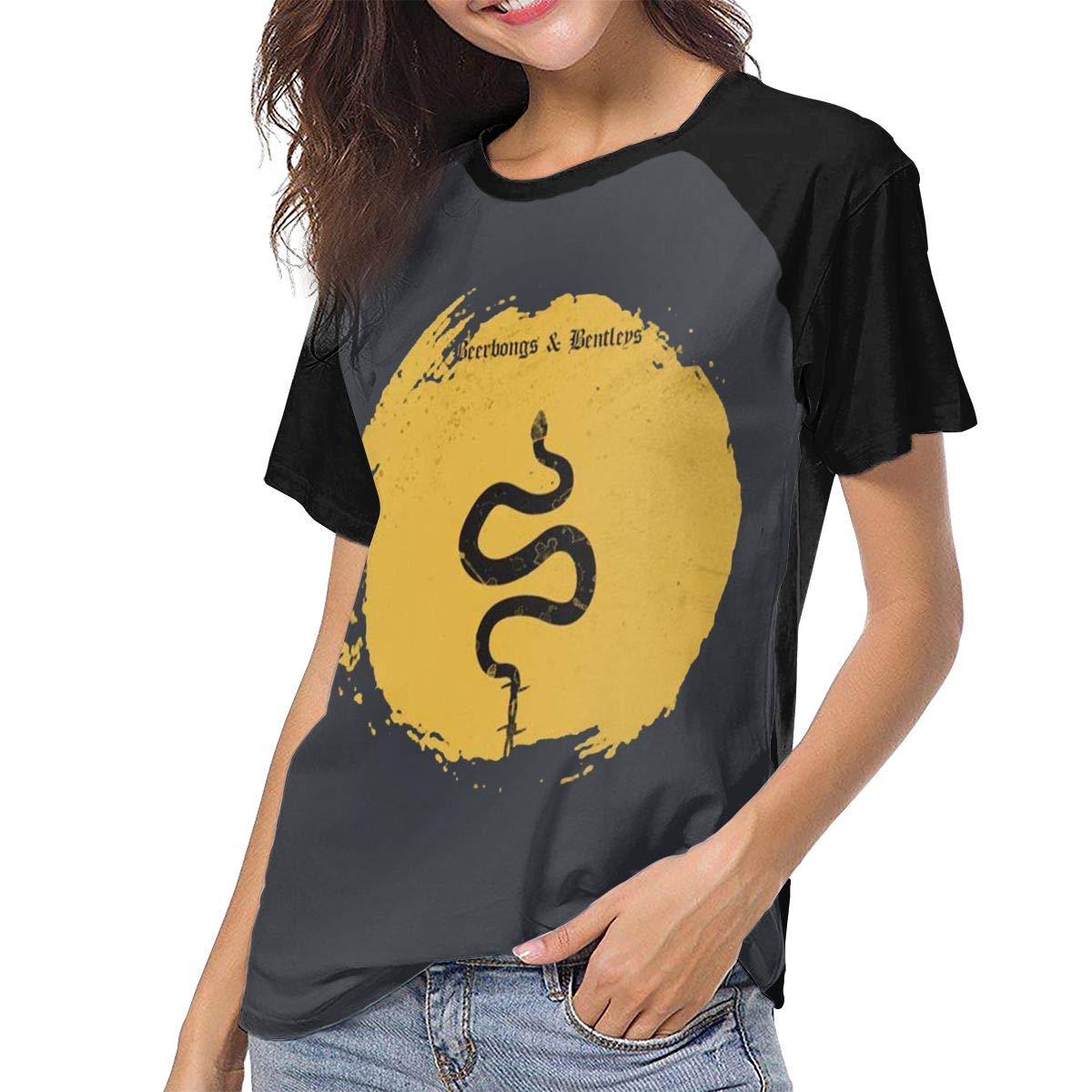 Qnchkopd Post Malone Beerbongs Bentleys Fashion Party Tee