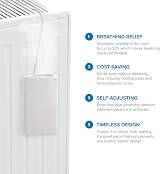 joeji's Kitchen Set of 4 Hanging Radiator Humidifiers White Ceramic view 6
