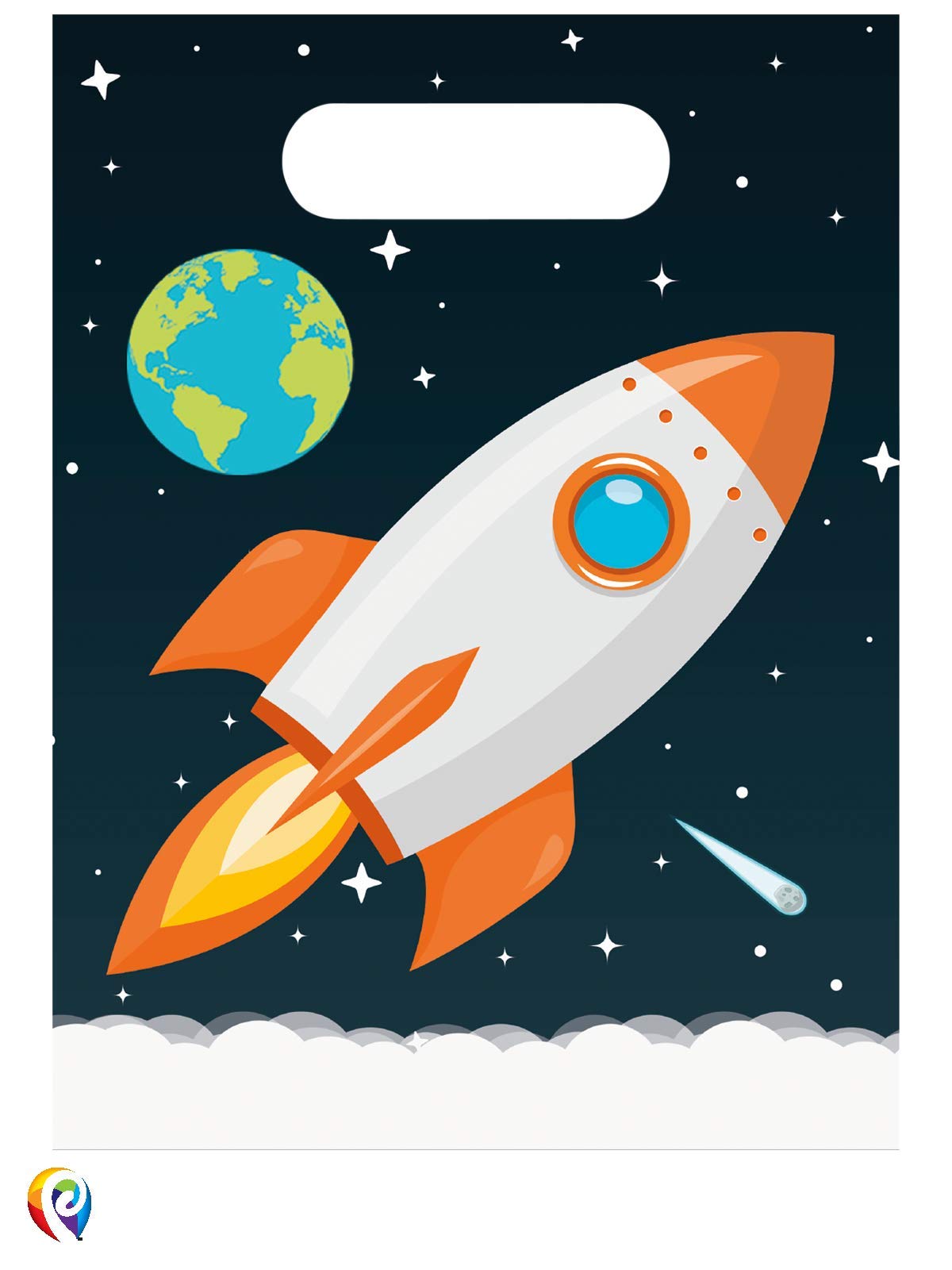 Procos Partyware 96701 Party Loot Bags, Black